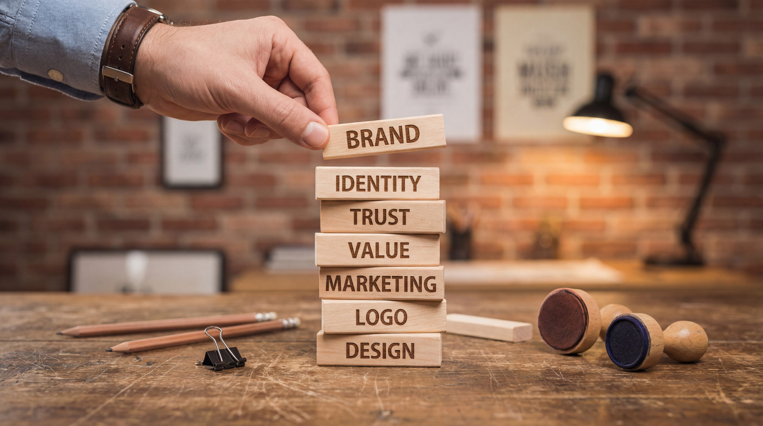 logo design vs brand identity