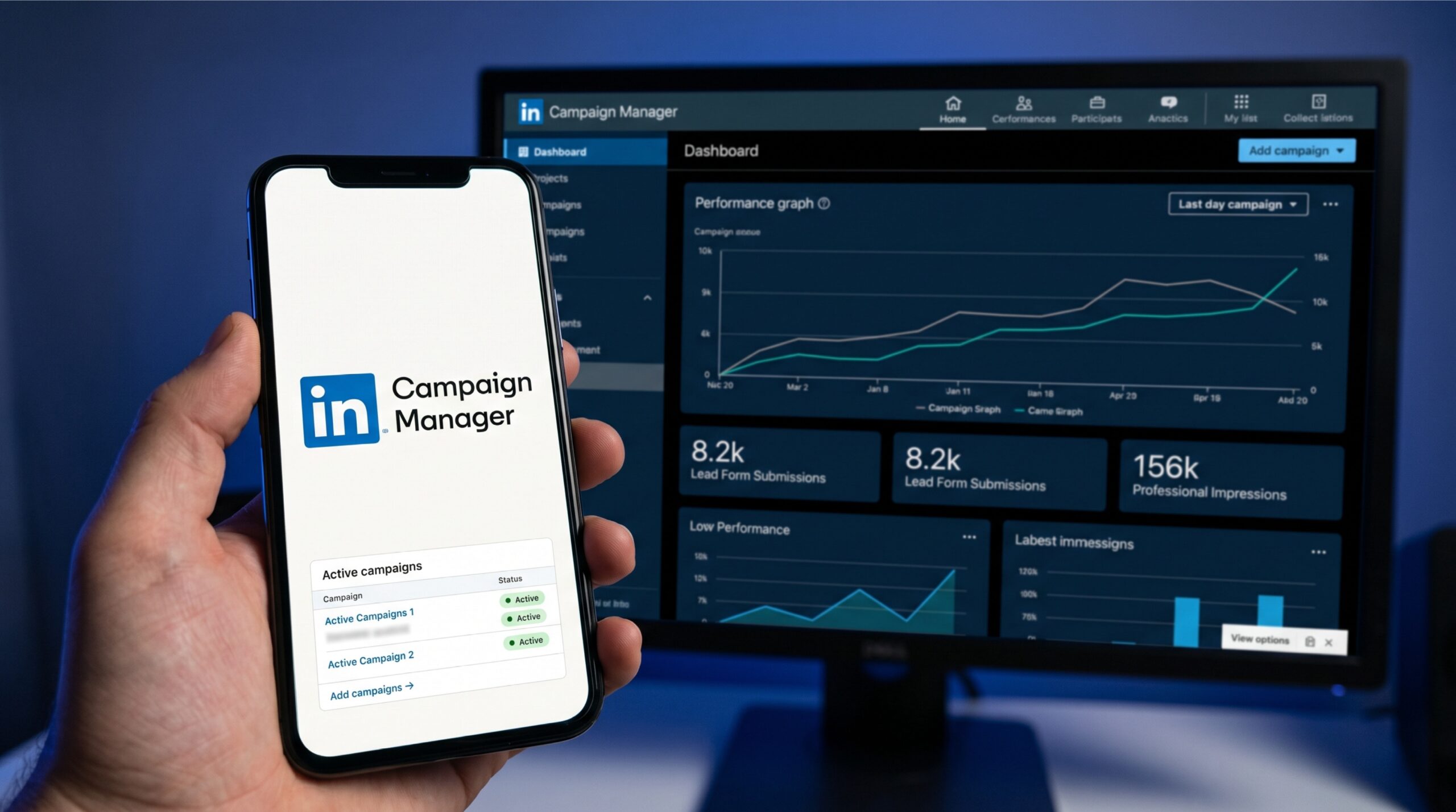LinkedIn ads for B2B
